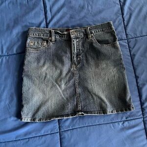 Aeropostale Blue Denim Mini Skirt